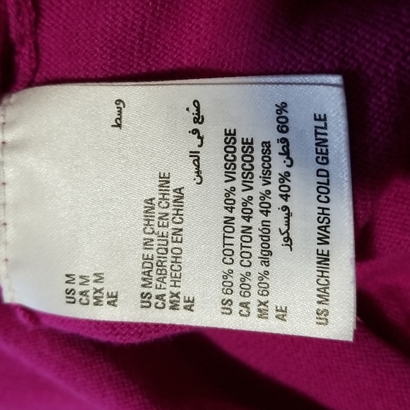 3 for 20. Pinkish purple sweater. Medium - Picture 4 of 7